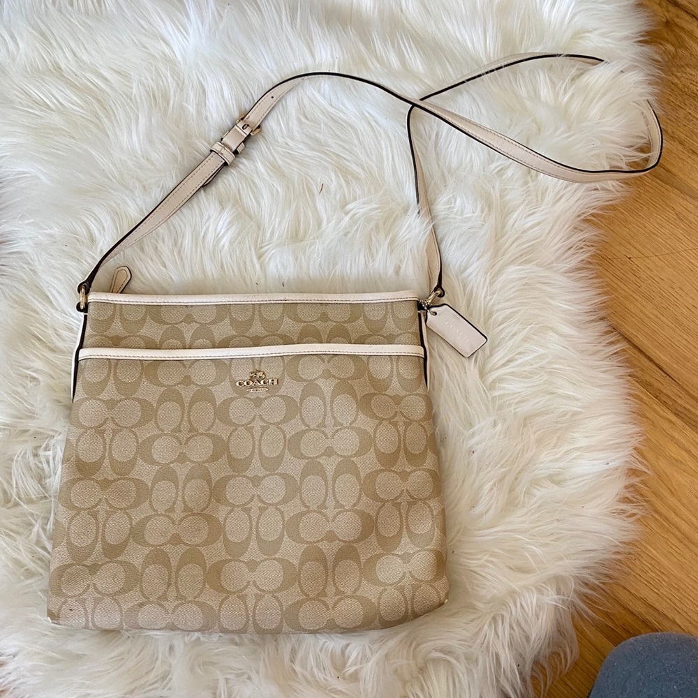 Coach cross body purse